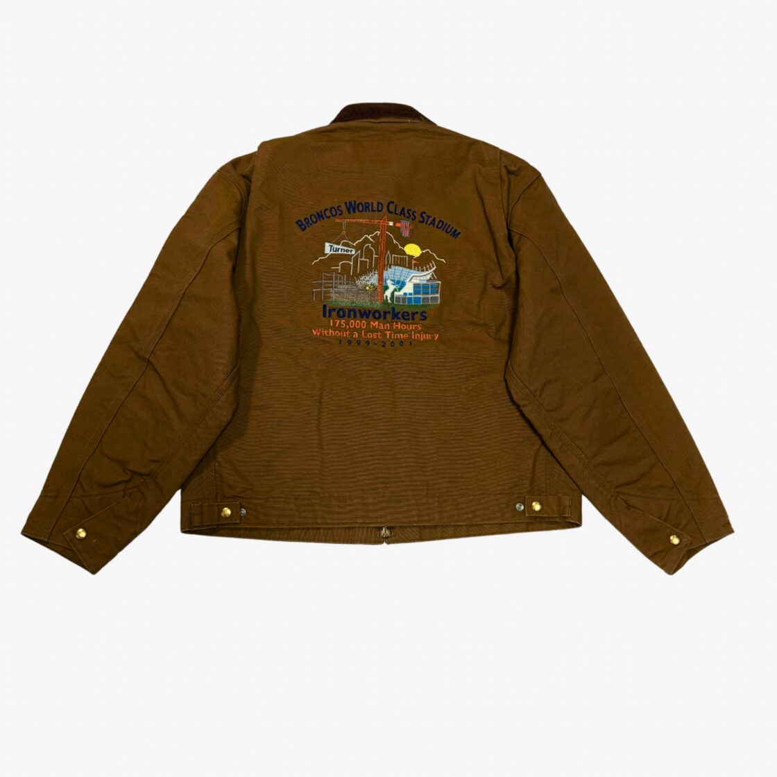 Carhartt】デトロイトジャケット 企業ロゴ ダック地 ワークジャケット 