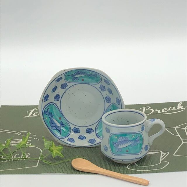 新品 有田焼 コーヒー カップ ソーサ ペア 伊万里焼 コップ 皿 波佐見焼 波佐見焼 錦古伊万里鳳凰珈琲碗皿 カップ＆ソーサー | 有田焼