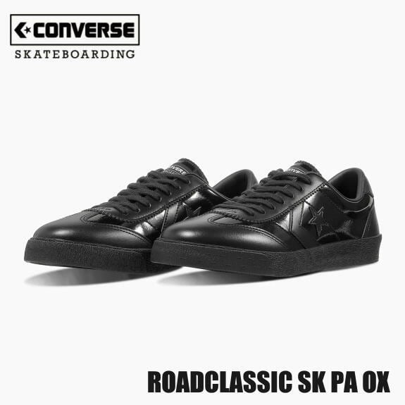 コンバース スケートボーディング CONVERSE SKATEBOARDING メンズ スニーカー ロードクラシック ROADCLASSIC SK PA OX ブラックモノクローム