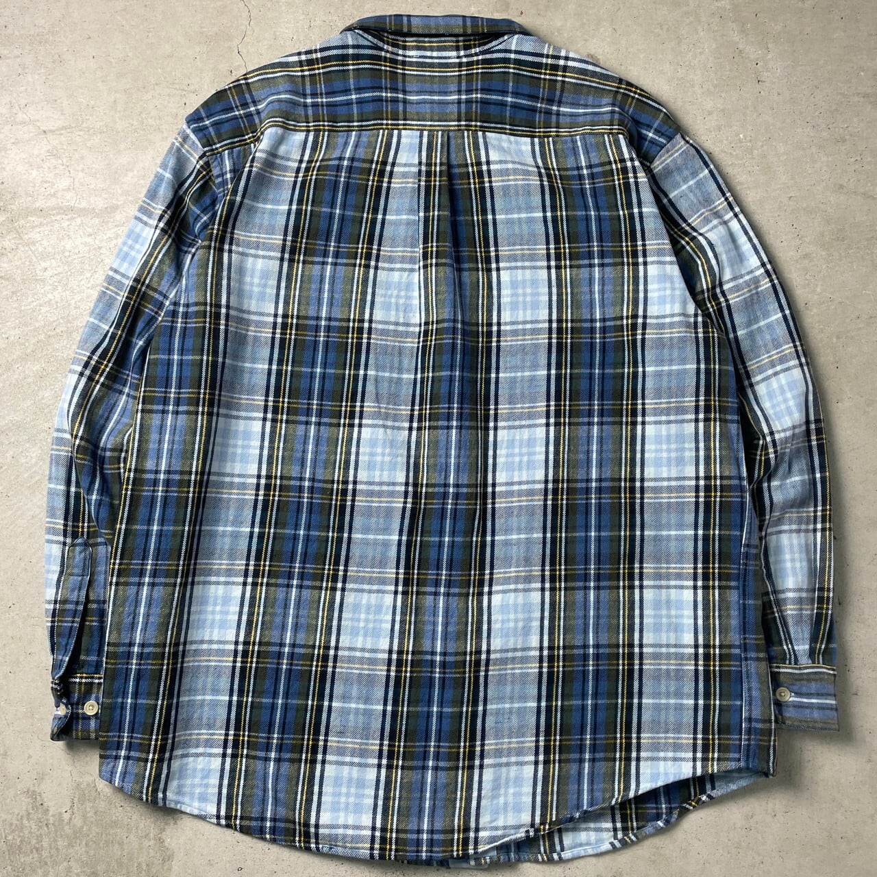 00年代 GAP オールドギャップ チェックシャツ ヘビーネルシャツ