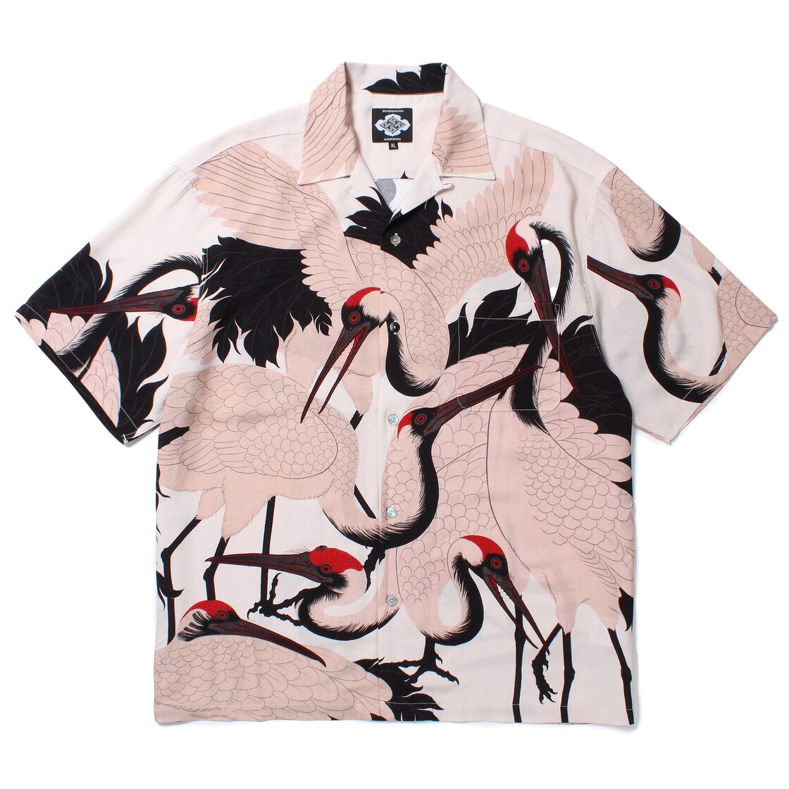GAKKIN × BUDSPOOL 赤目鶴 HAWAIIAN SHIRT | Pay ID
