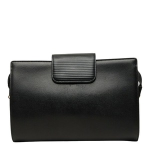 サンローラン クラッチバッグ ブラック ゴールド レザー メンズ SAINT LAURENT 【中古】