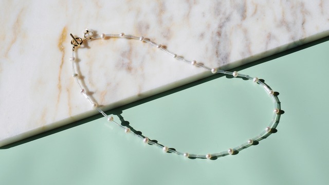 #16  thunberg spirea necklace
