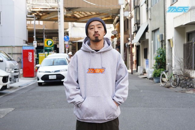 TASF / Embroidery ロゴパーカー / Heather Gray