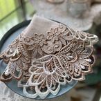 ギュピールレースのテーブルセンター