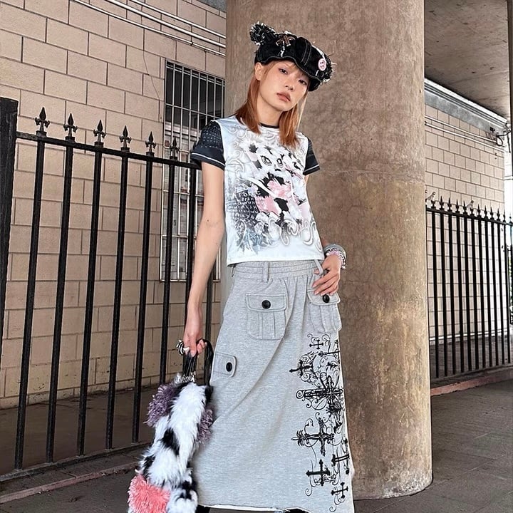 CFIERCE] Abandoned Bear Denim Hat | BYORI