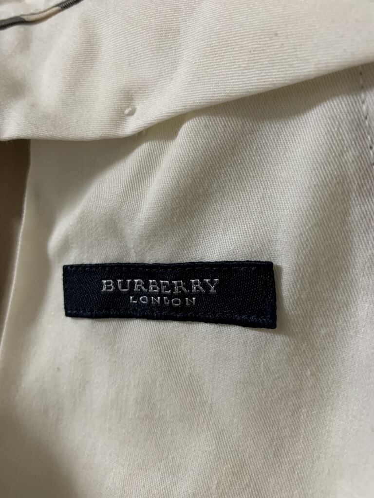 Woven Pattern Design Slacks "BURBERRY"
