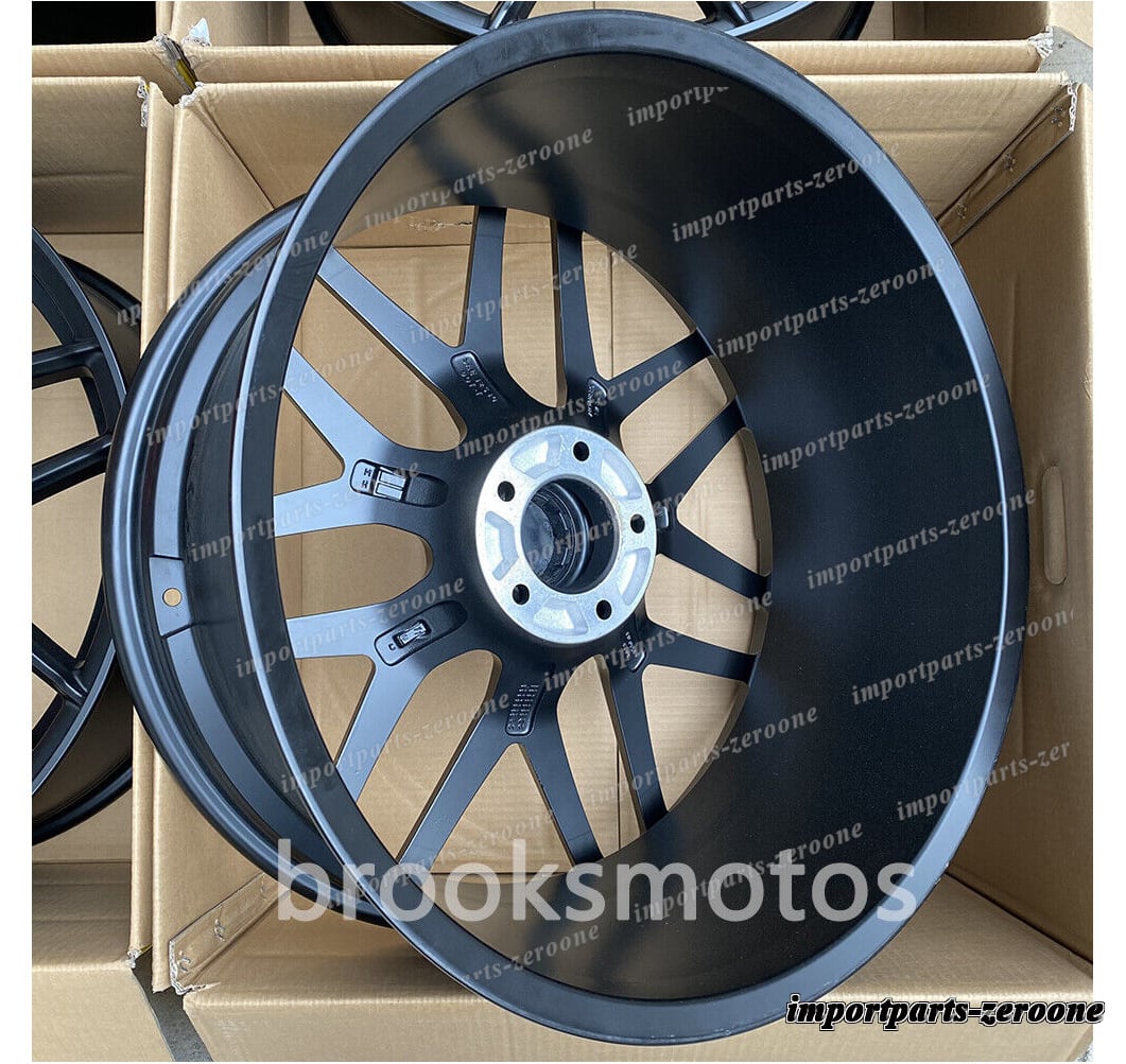 20インチ サテンブラックホイール メルセデスベンツGLCクラス