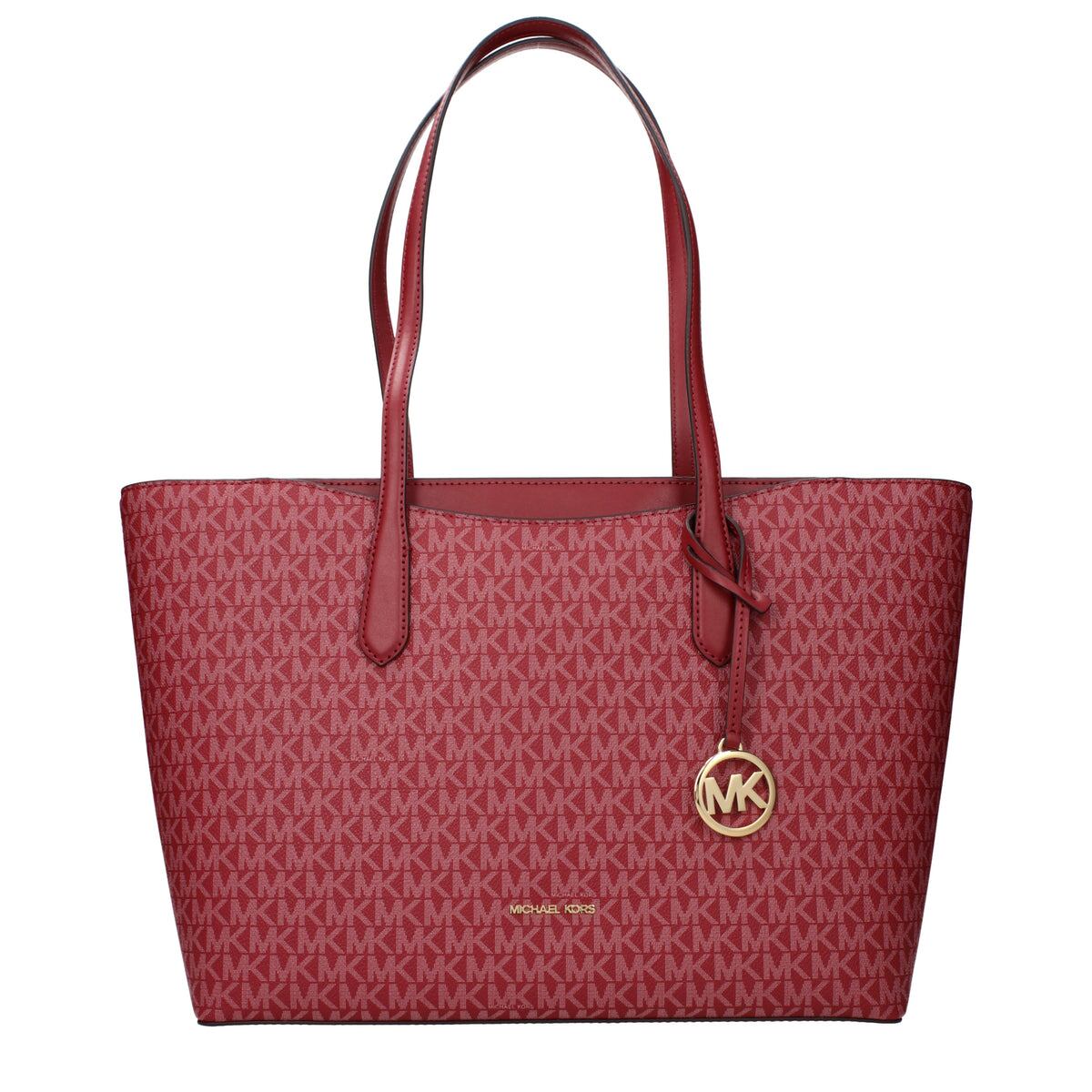 【新品】MICHAEL KORS マイケルコース レディース ショルダーバッグ ファブリック レッド 35F5G4XT3VCHERRY