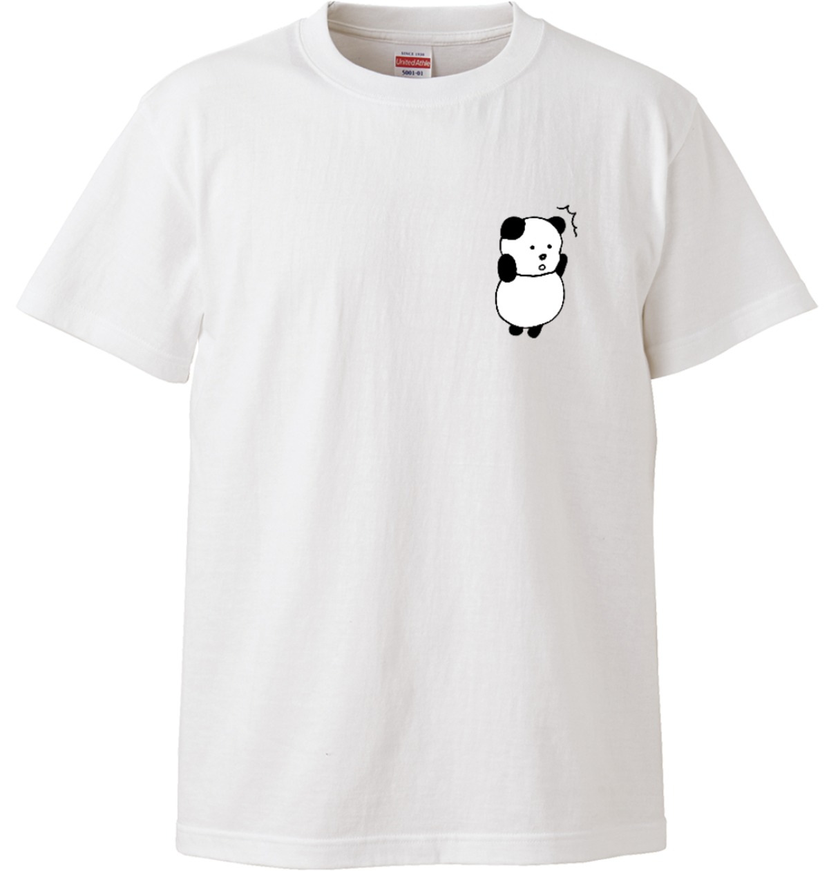 おとぼけびっくりパンダTシャツ | Kakiseed onlineshop