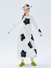 imakokoni　3color　オリジナルフラワーデザインワンピース　234300