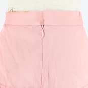 社交ダンス 衣装 スカート ピンク系 チャコット Chacott 無地 シンプル レッスン 練習 淡い チュール くすみピンク 上品 かわいい パーティー レース  花 フリル