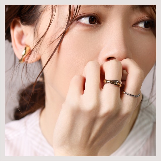 Ring -Gold x Silver-