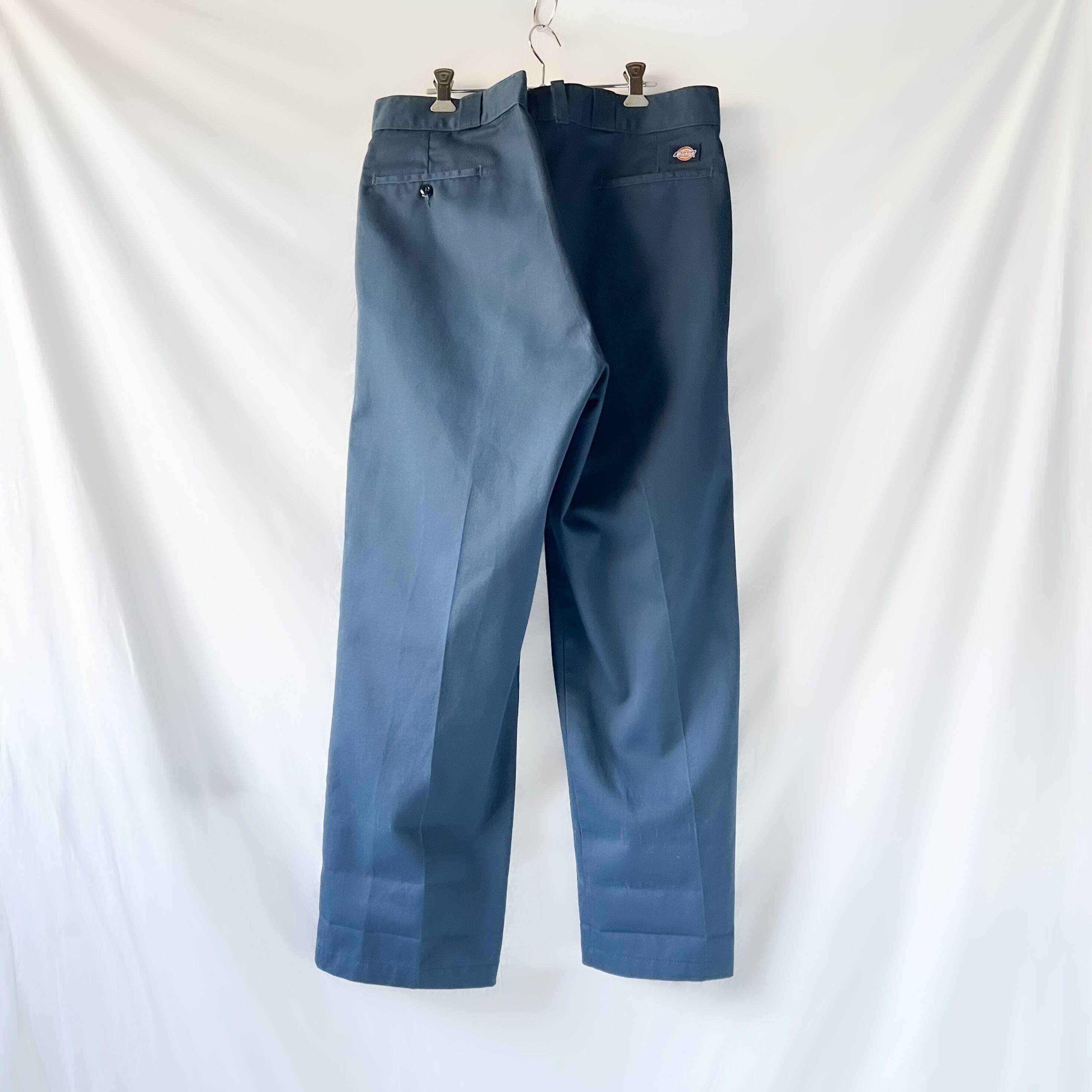 90s “dickies” made in usa W36L34 navy work pants 90年代 ディッキーズ usa製 ネイビー  ワークパンツ