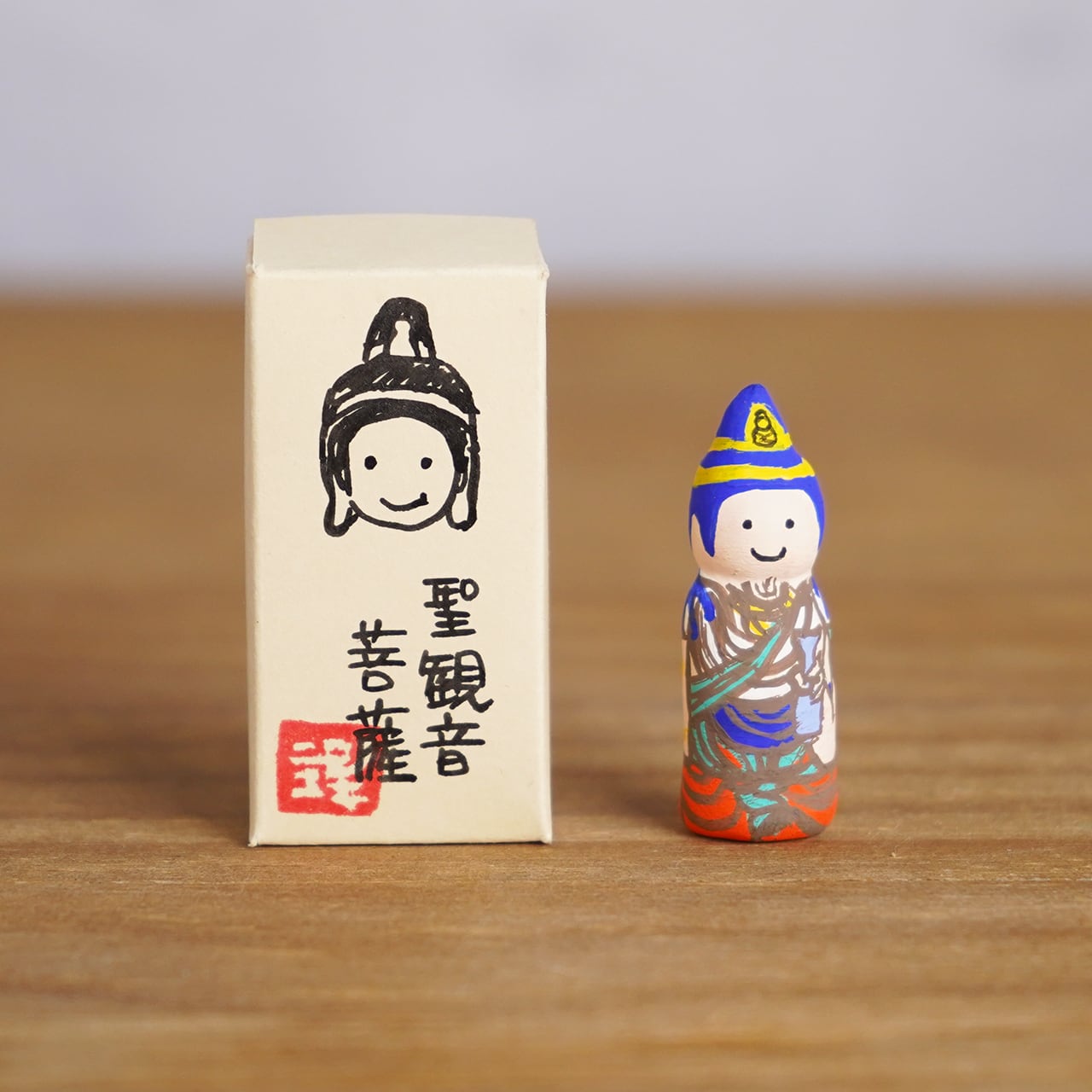 ほとけこけし（小）聖観音菩薩 | ニシユキテンネットショップ