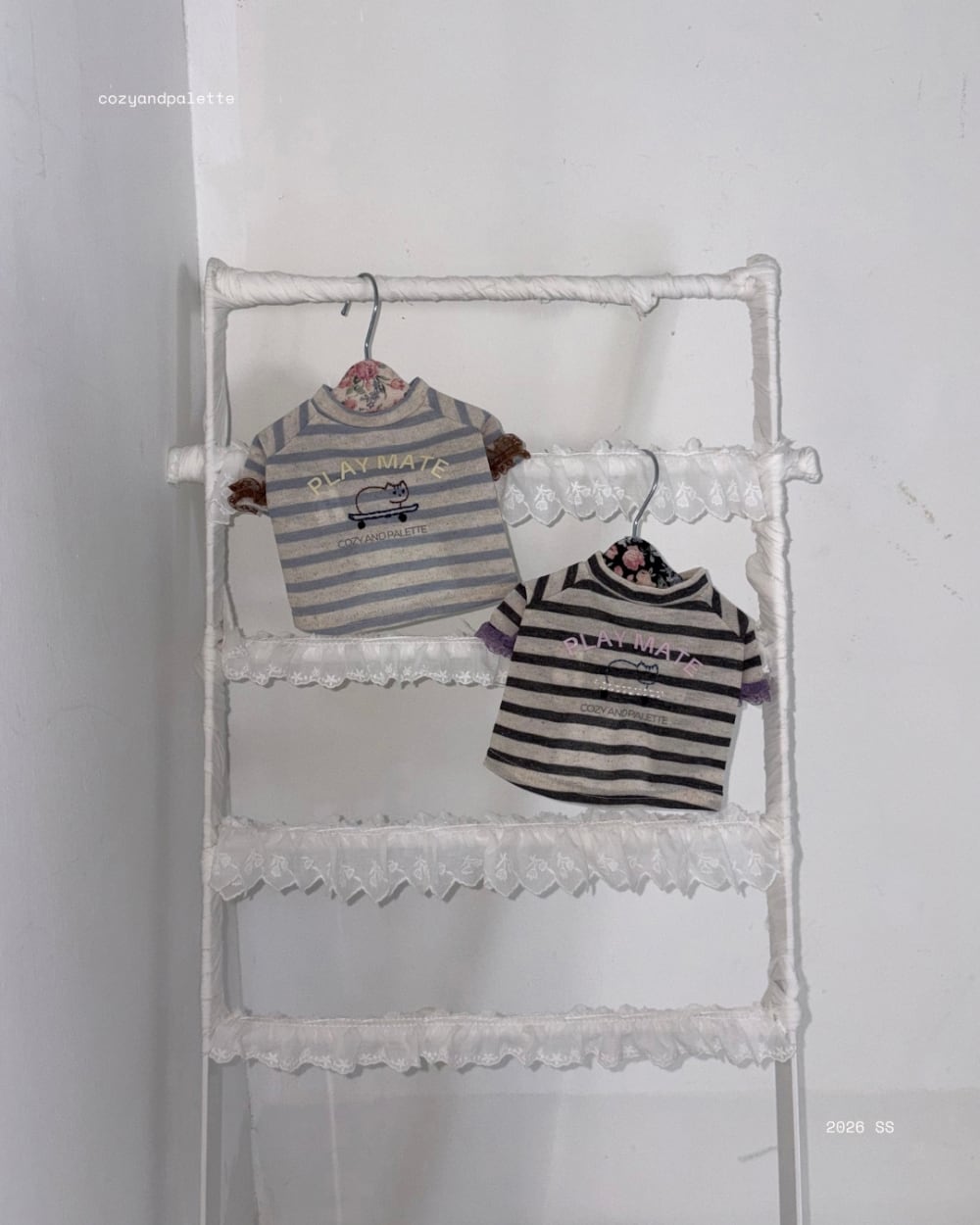 SM/即納【COZY N】Play Mate Top ( Sky / Charcoal )