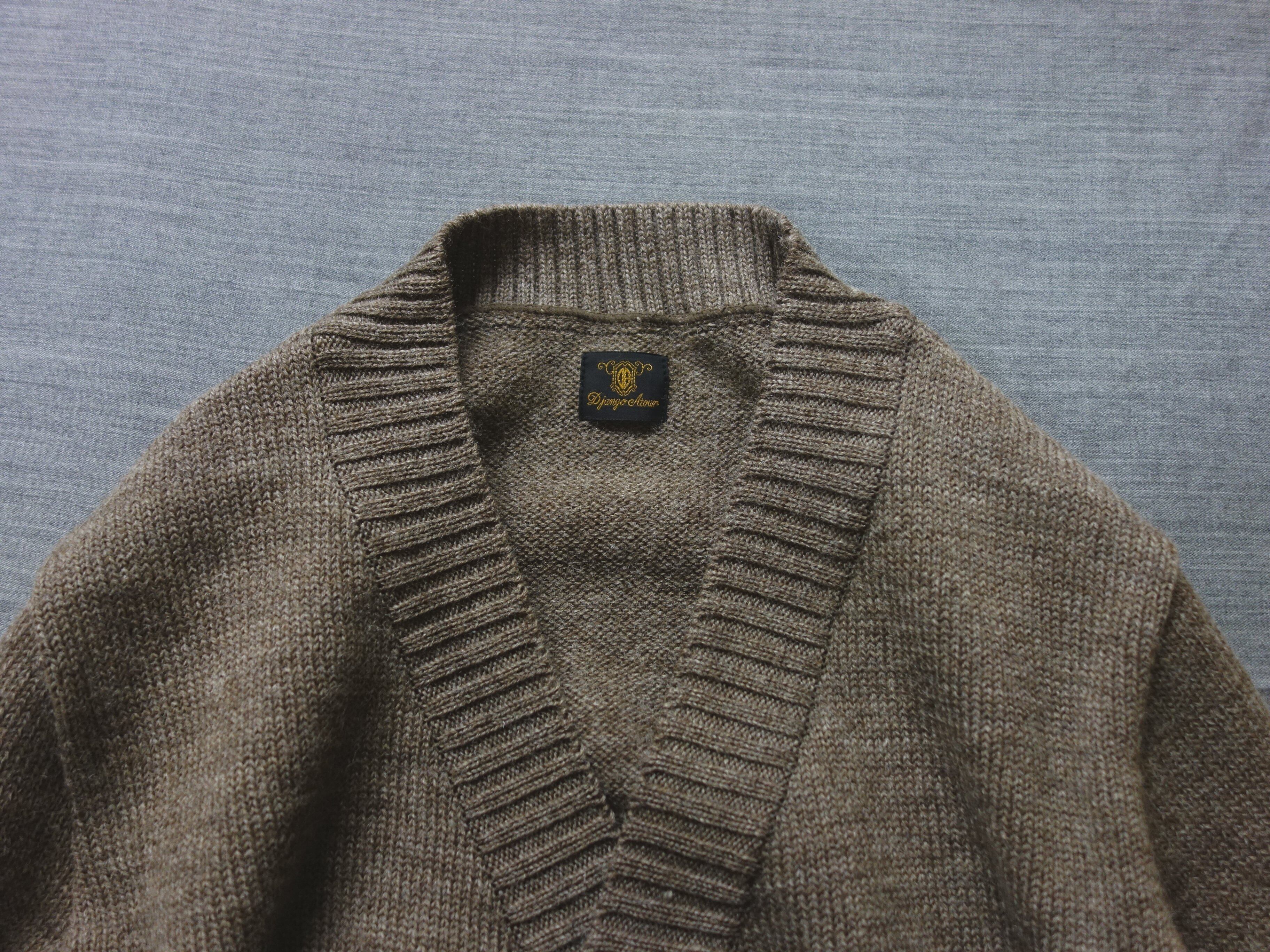 classic knit longcardigan / mocha