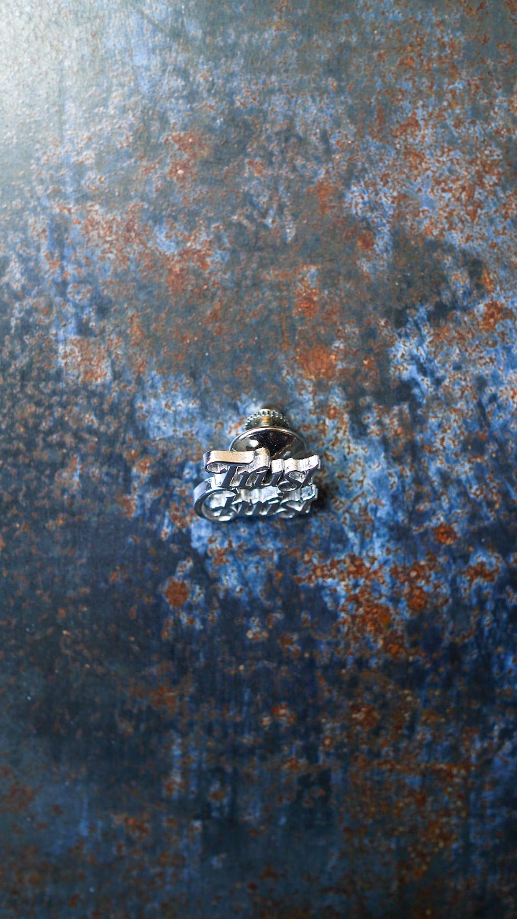 ティファニー FAITH ピン バッチ 美品 Tiffany スターリ IB4A VINTAGE TIFFANY & CO. Faith Pin Badge Sterling Silver
