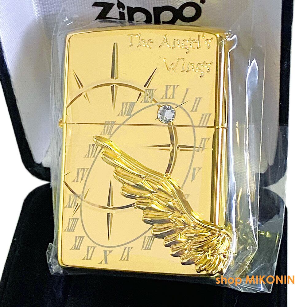 限定 ZIPPO エンジェルウィング 20周年記念 金ミラー ジッポー