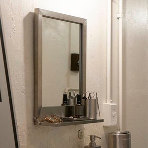 ステンレス スチール フレーム ミラー