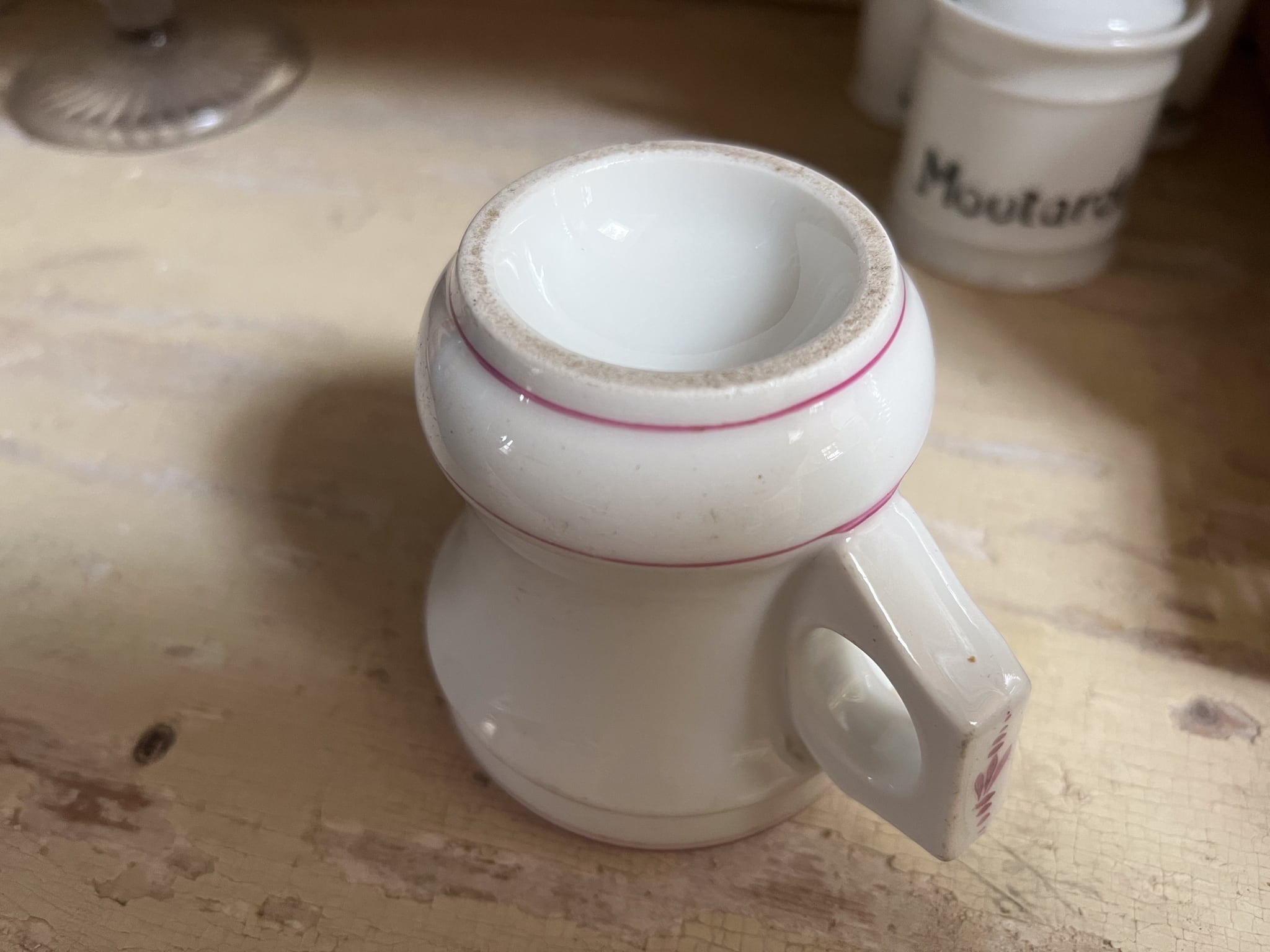 ナポレオン三世時代の ブリュロ カップ フレンチアンティーク ブロカント