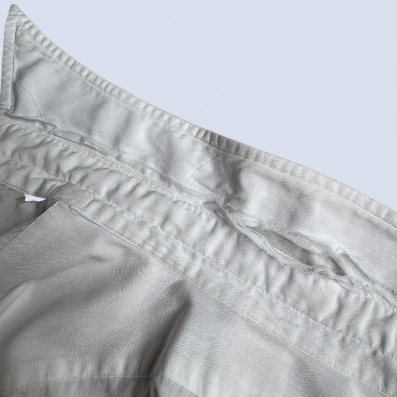 40's ARROW WHITE COTTON SHIRT