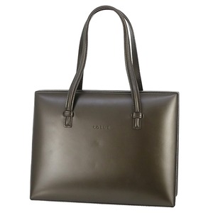 Vintage LOEWE ロエベ ハンドバッグ がま口 カーフレザー ブラウン