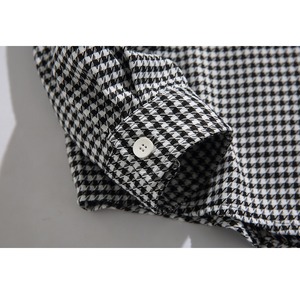 ★RETRO HOUNDSTOOTH SHIRT　　　07178