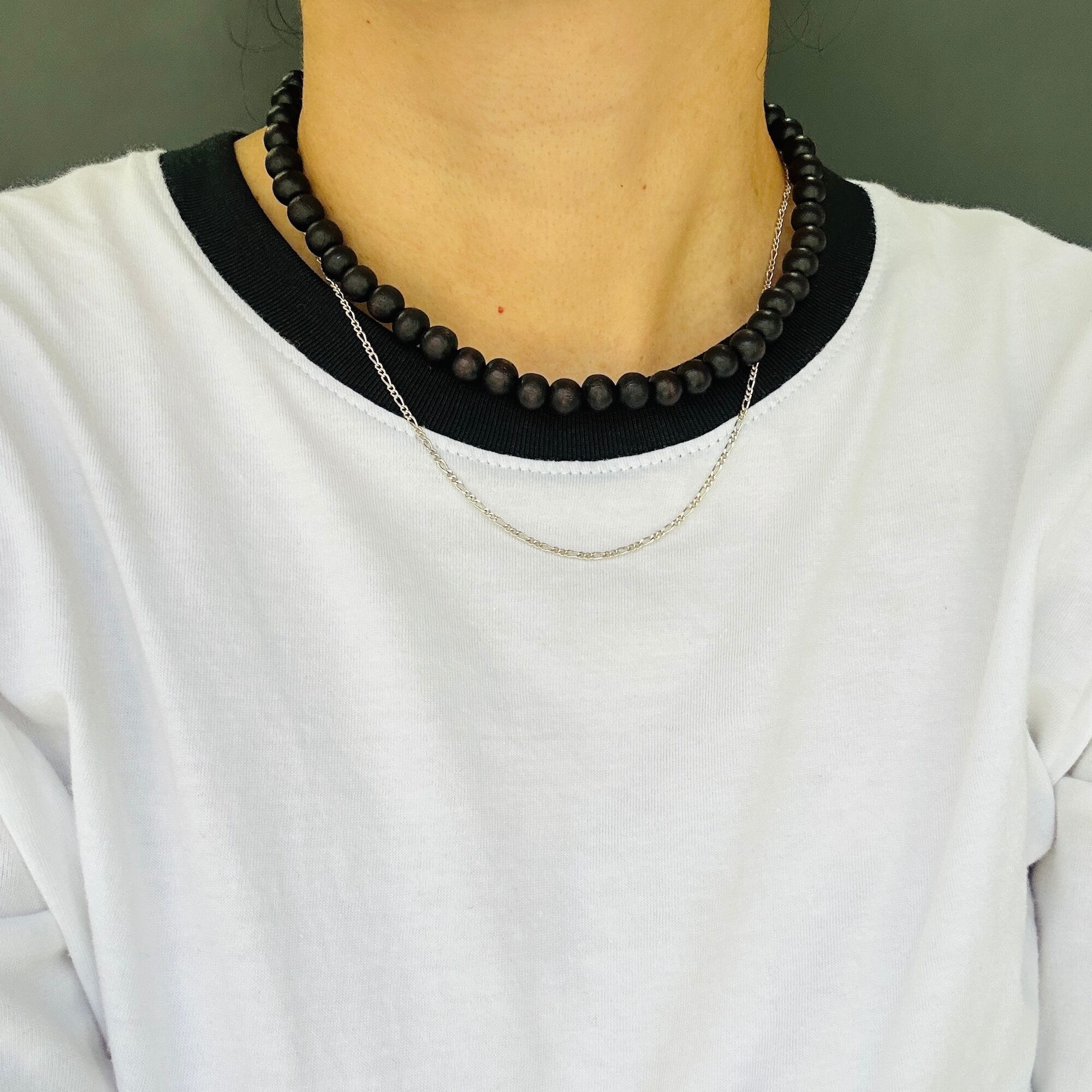 フランスシルバー925 フィガロチェーン（45cm） | Milo Antiques & Vintage