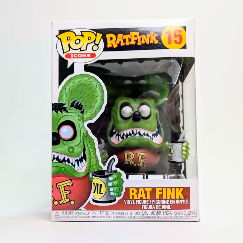 ☆US直輸入☆ FUNKO 【 POP! ICONS VINYL FIGURE RAT FINK GREEN