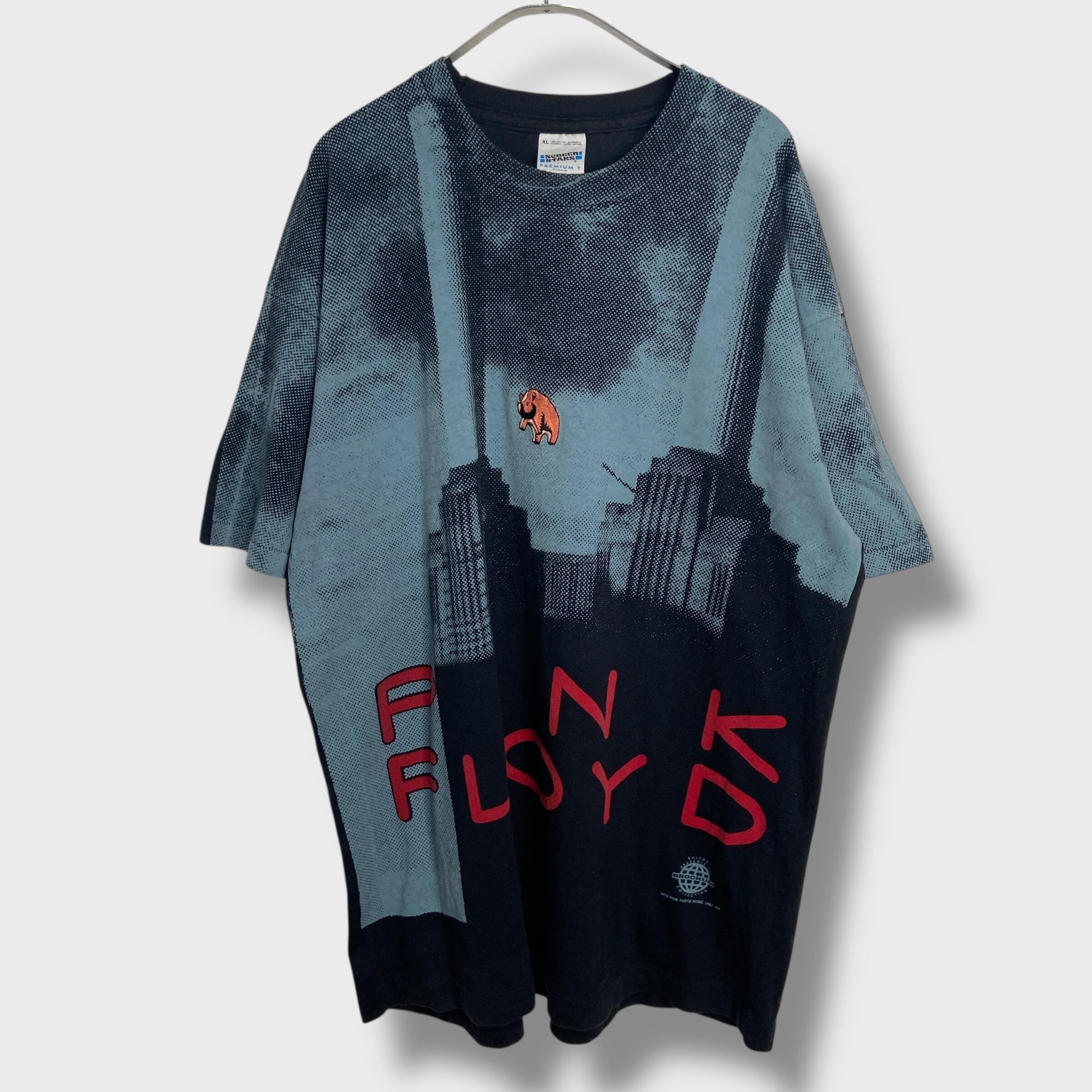 希少 90s USA製 ピンクフロイド バンドTシャツ バンT 黒 XL | 古着屋 Uan