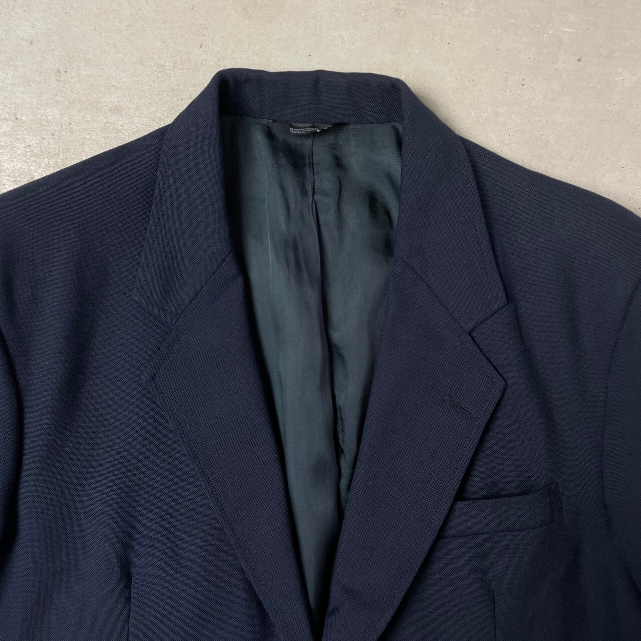 90年代 USA製 ORVIS テーラードジャケット 金ボタン 紺ブレ メンズXL 