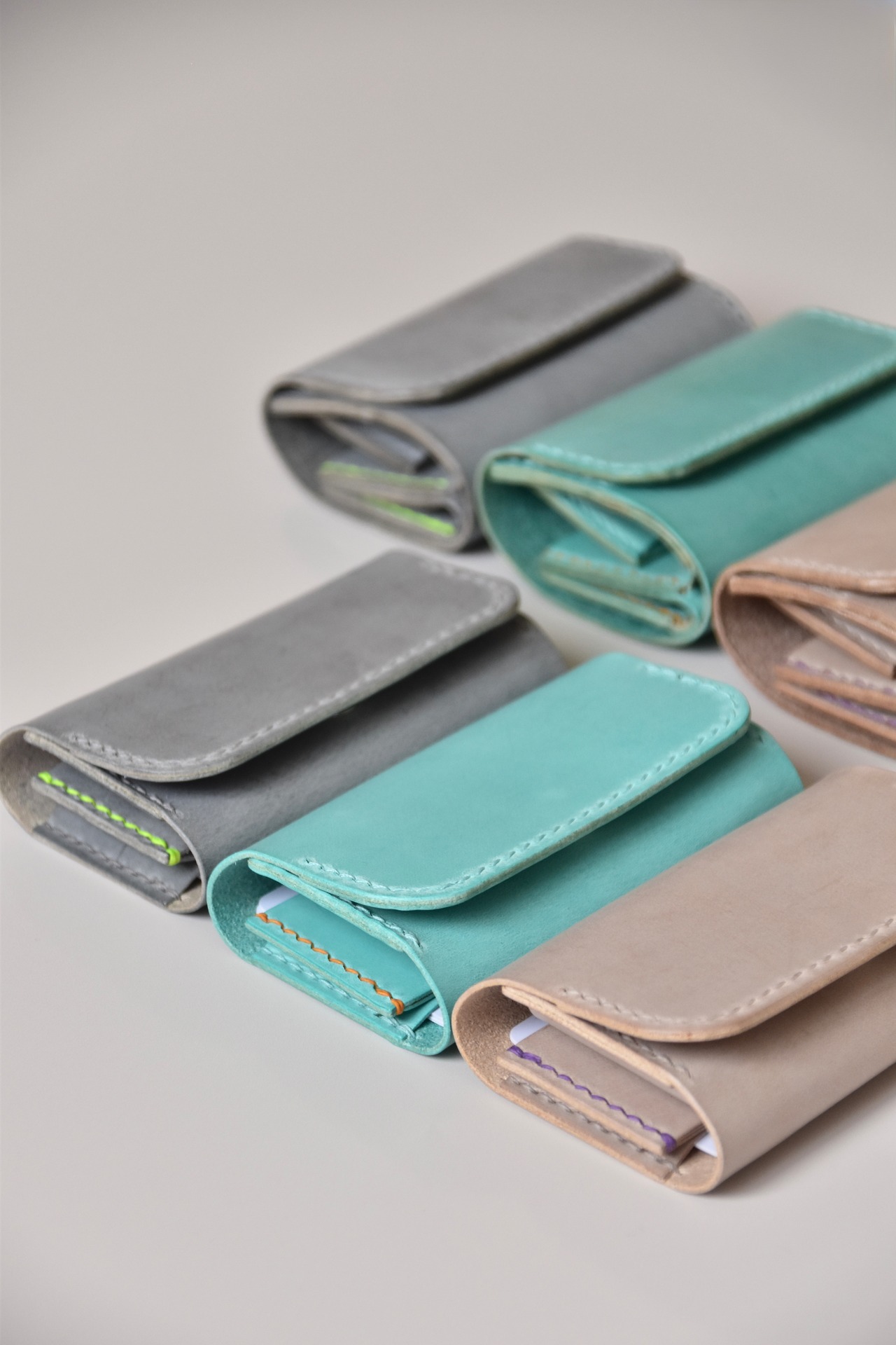 card wallet "由" / beige・画像8