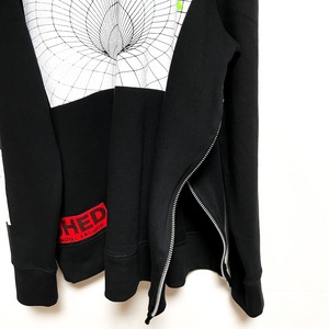 UNFINISHED カットオフビッグシルエットトレーナー