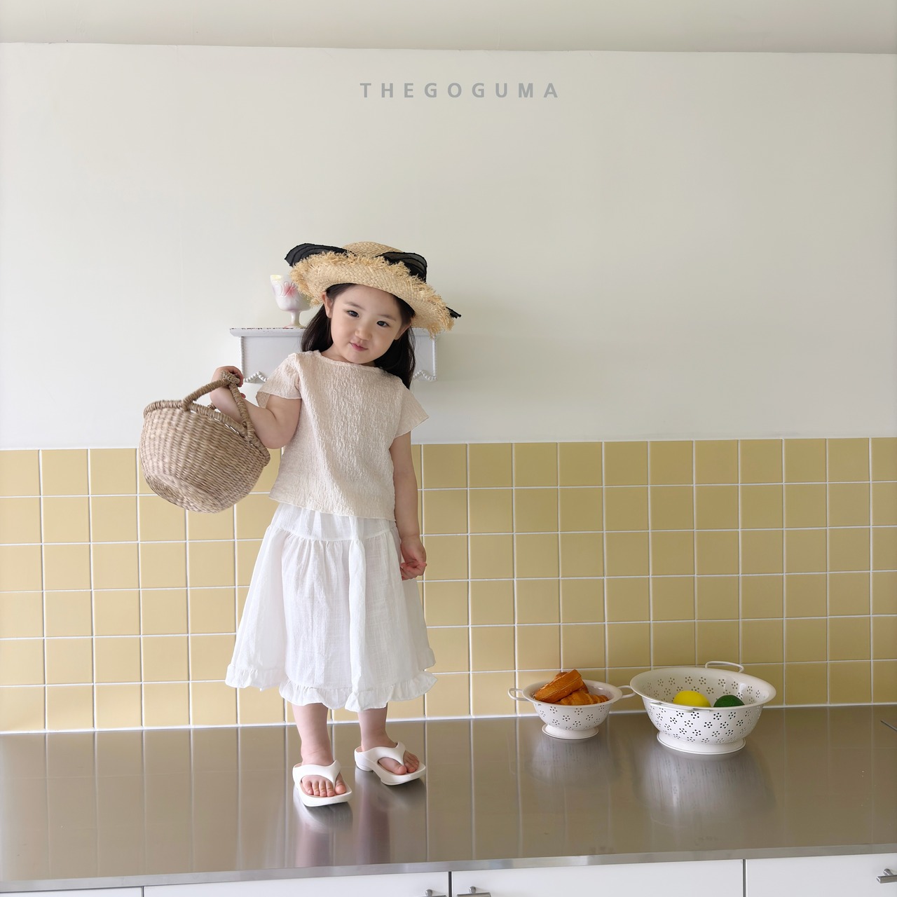 【取寄/韓国直送】THE GOGUMA 26/SM サマーカンカンスカート|夏服|韓国子供服