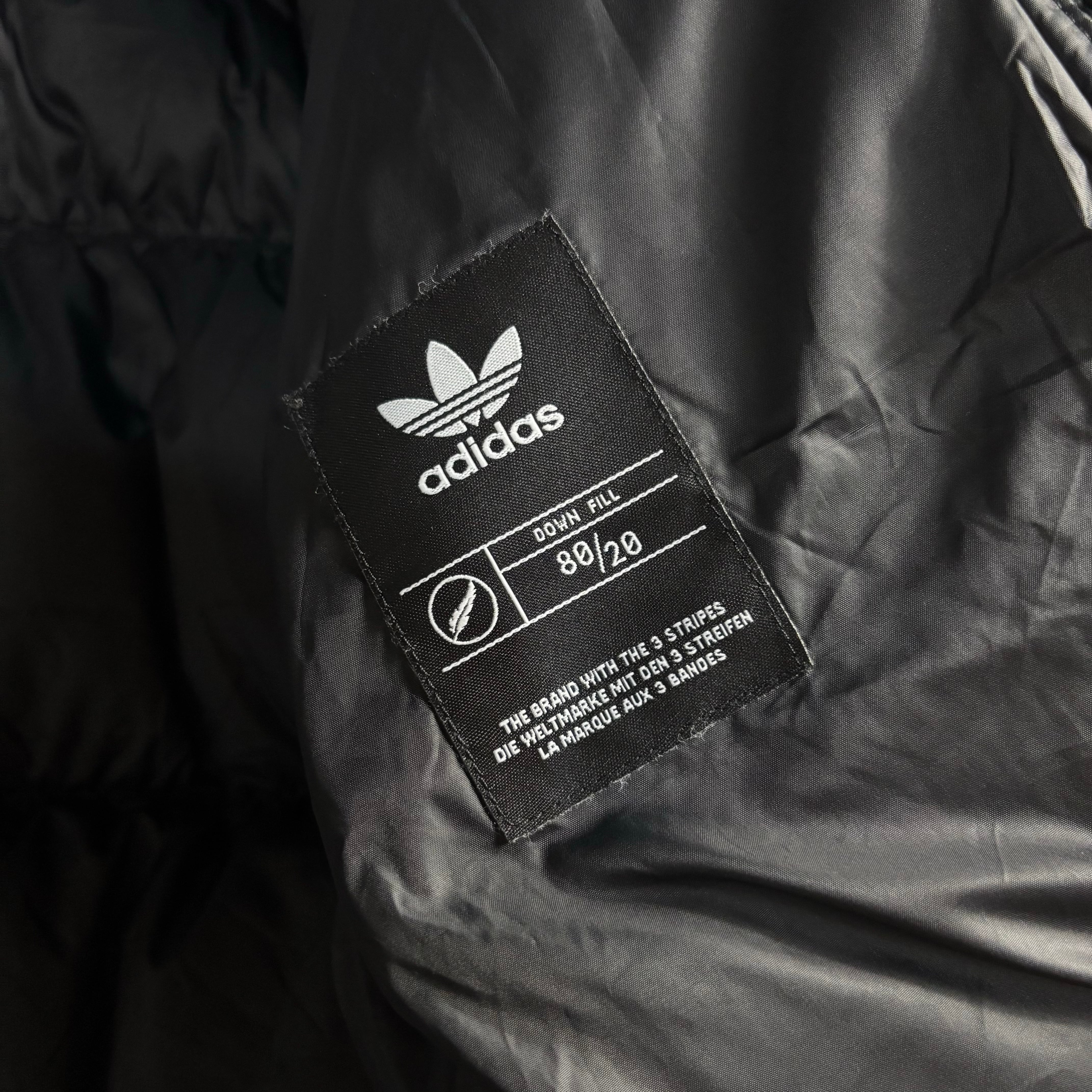 adidas ベロアダウンジャケット 肉厚 アーカイブ | LOST