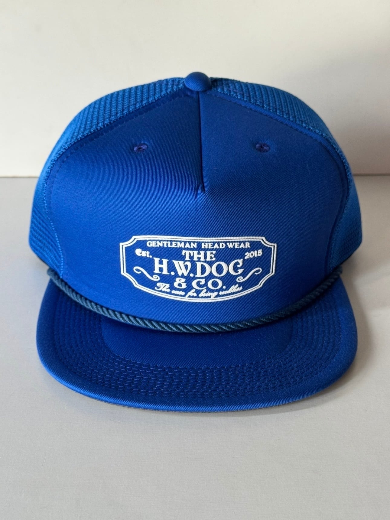 THE H.W.DOG&CO MESH TRUCKER CAP. BLUE. D-01153 | TiL (ティル）