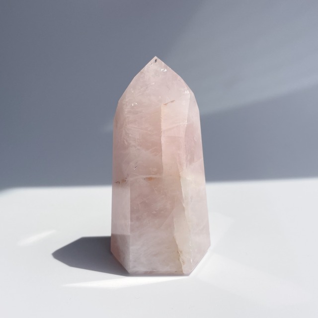 ローズクォーツタワー22◇Rose Quartz Tower◇天然石・鉱物・パワーストーン