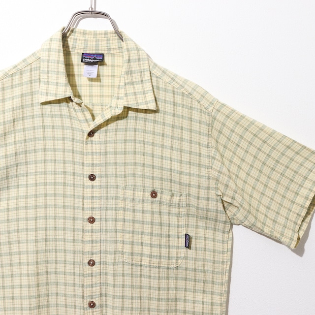 美品 A/C Yarn Dyed Shirt 09年 モロッコ製 Patagonia ACシャツ ヤーンダイ パタゴニア