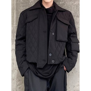 Quilted Utility Short Jacket【TR3356】