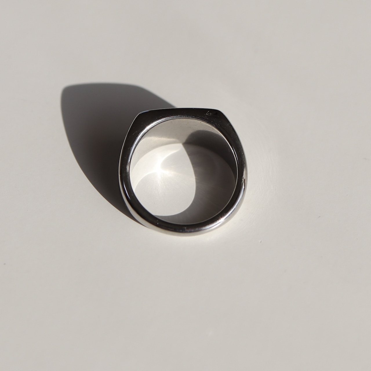 1/16(金)21時新作発売*stainless block ring