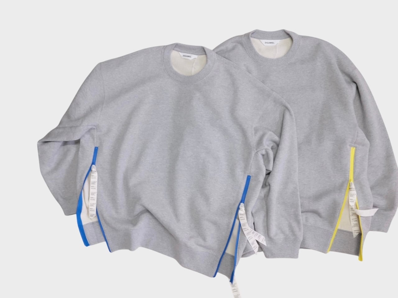 DIGAWEL“Side zip sweatshirt” | Lapel online store