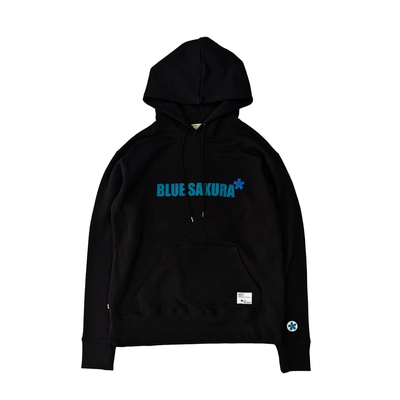 BLUE SAKURA ブラックパーカー サイズ1 CLASSIC VINTAGE HOODIE 