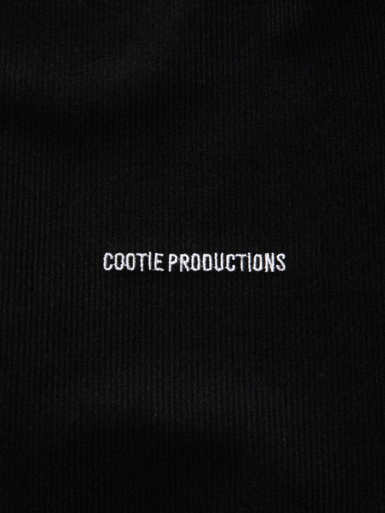 Polyester Corduroy Coach Jacket - Black -