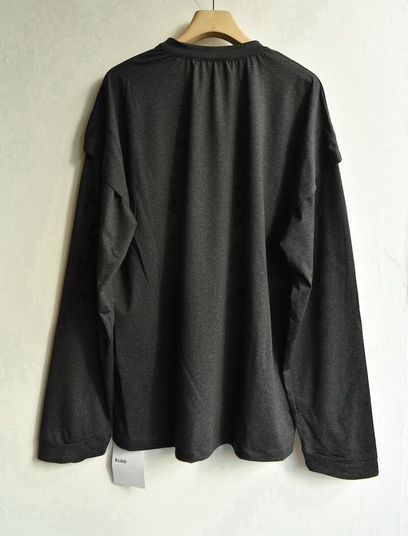＜Mountain Passtop PULL OVER ＞：black charcoal | BUDO【running&outdoor ...