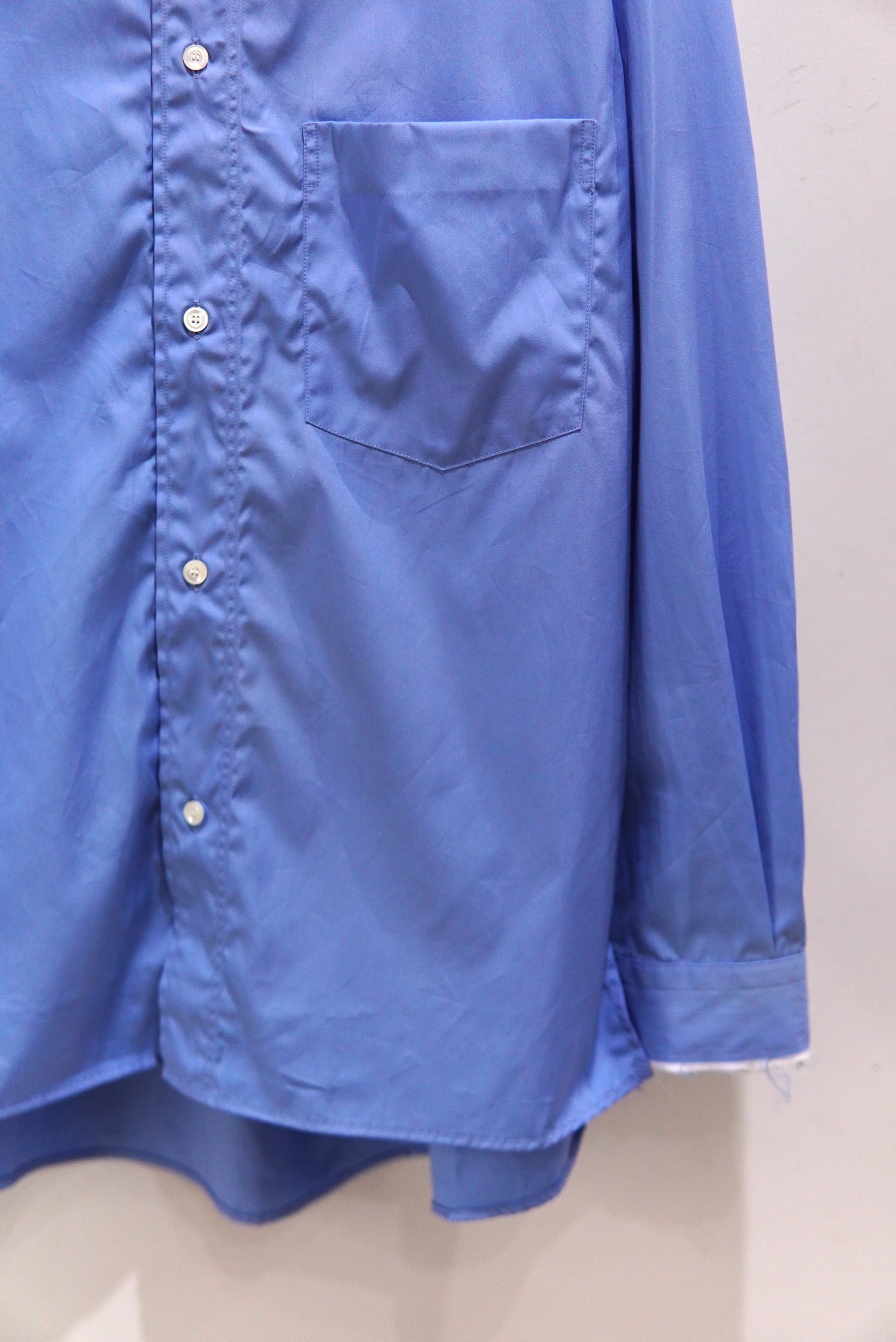 ANCELLM / HIGH-COUNT FRAYED OVER SHIRT / ANC-SH83 | POETRY
