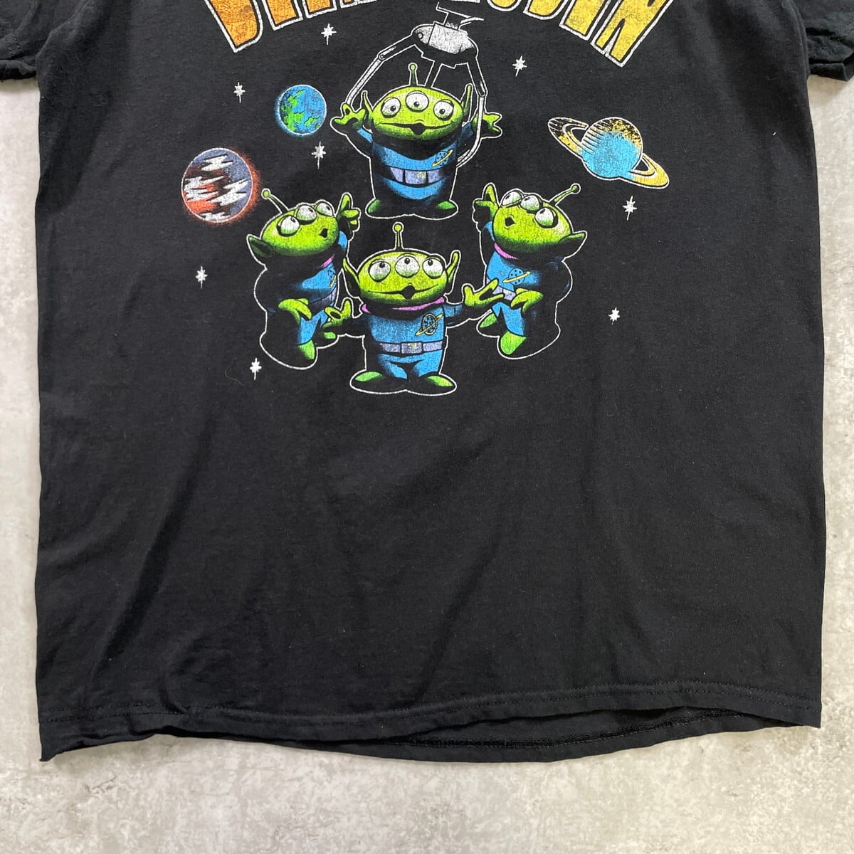 TOY STORY トイストーリー リトルグリーンメン キャラクタープリントT