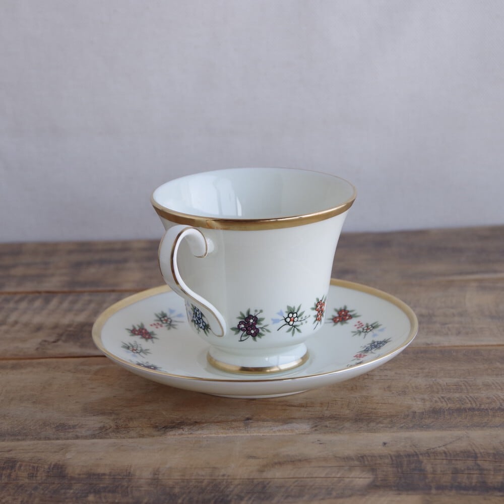 MINTON】コーヒーカップソーサー2客セット【レトロ】 MINTON】コーヒーカップソーサー2客セット【レトロ】