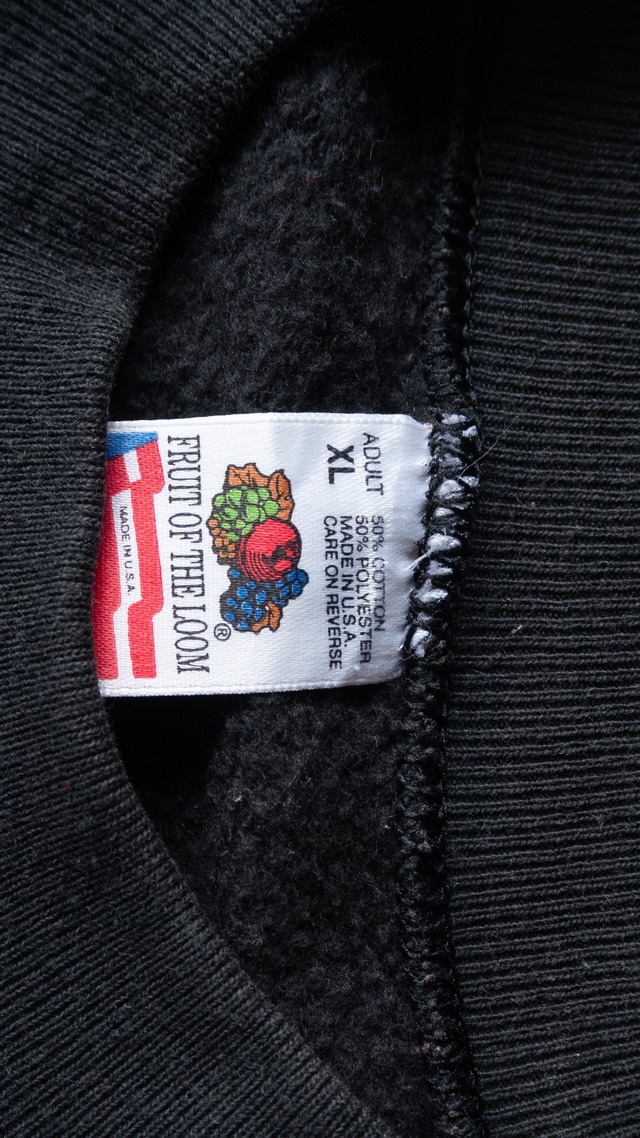 unknown '90s vintage "FRUIT OF THE LOOM"body decorated sweat