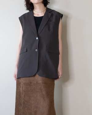 テーラード　ジレ